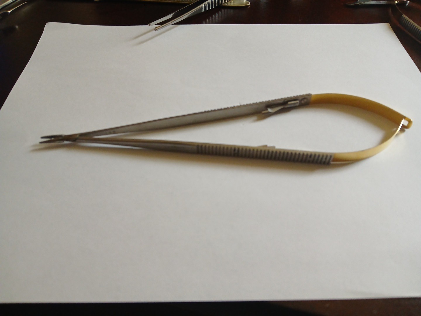 Symmetry #36-1001 Castroviejo Classic Plus Needle Holder 8½” Stainless Surgical
