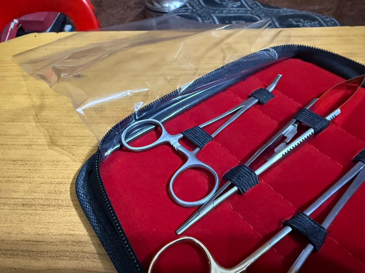 Professional 10pc Vascular Dissecting Kit TC Needle Driver & Micro-Precision