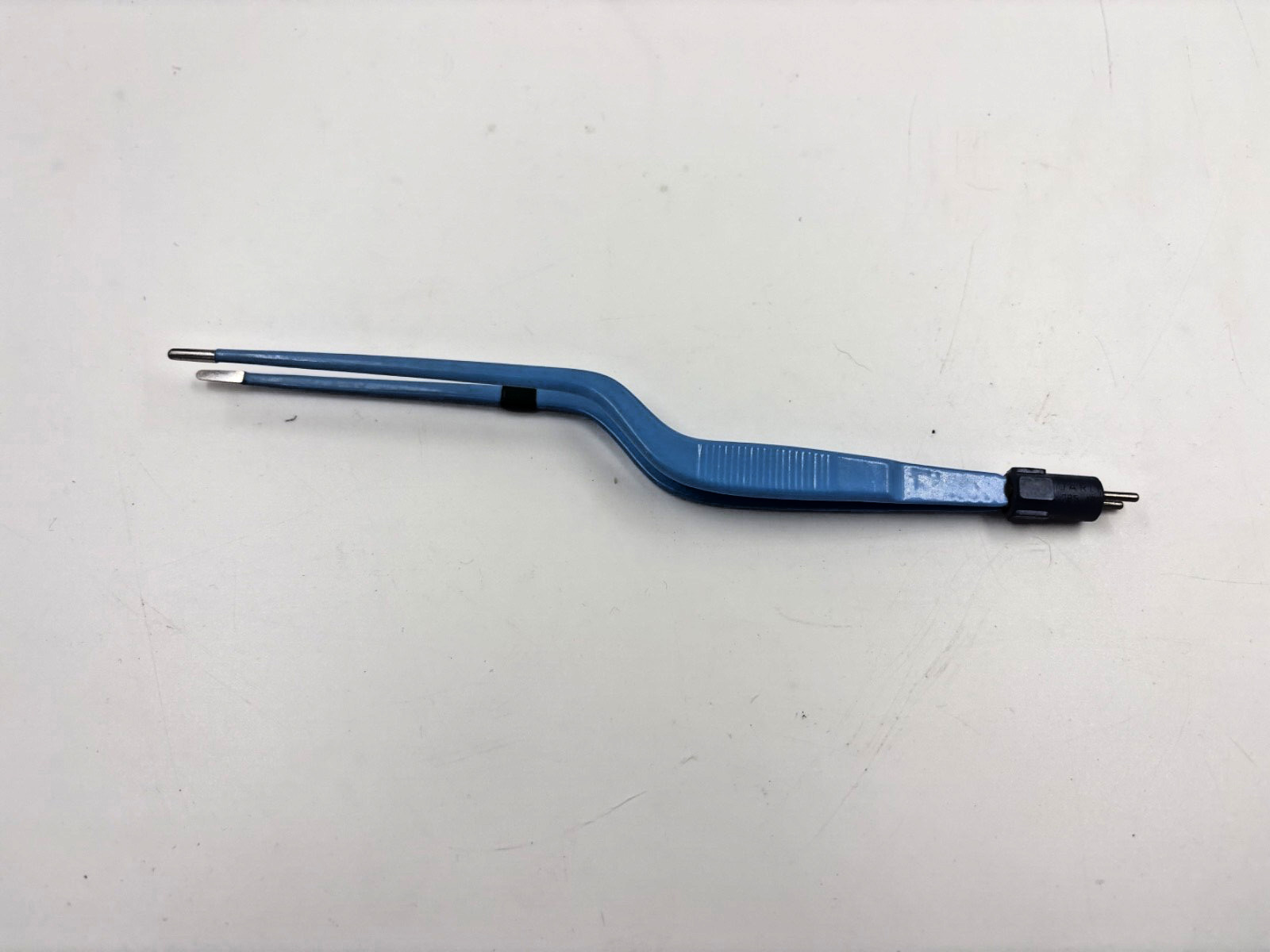 Jarit 285-187 Insulated Cushing Bipolar Bayoneted Forceps 2.2mm X 7-1/8