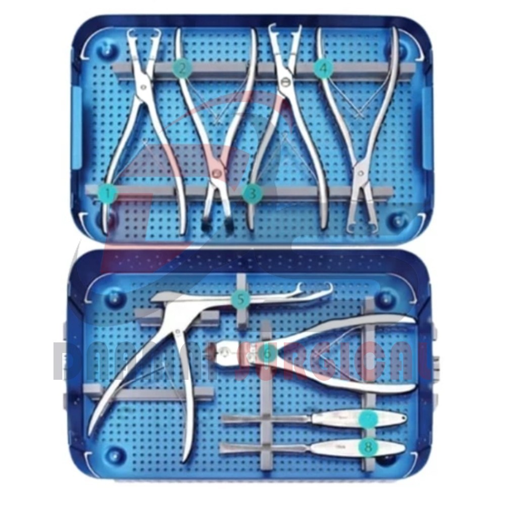 Best Quality Rib Plate Surgical Instrument Set | Orthopedic Trauma Tools Kit A+