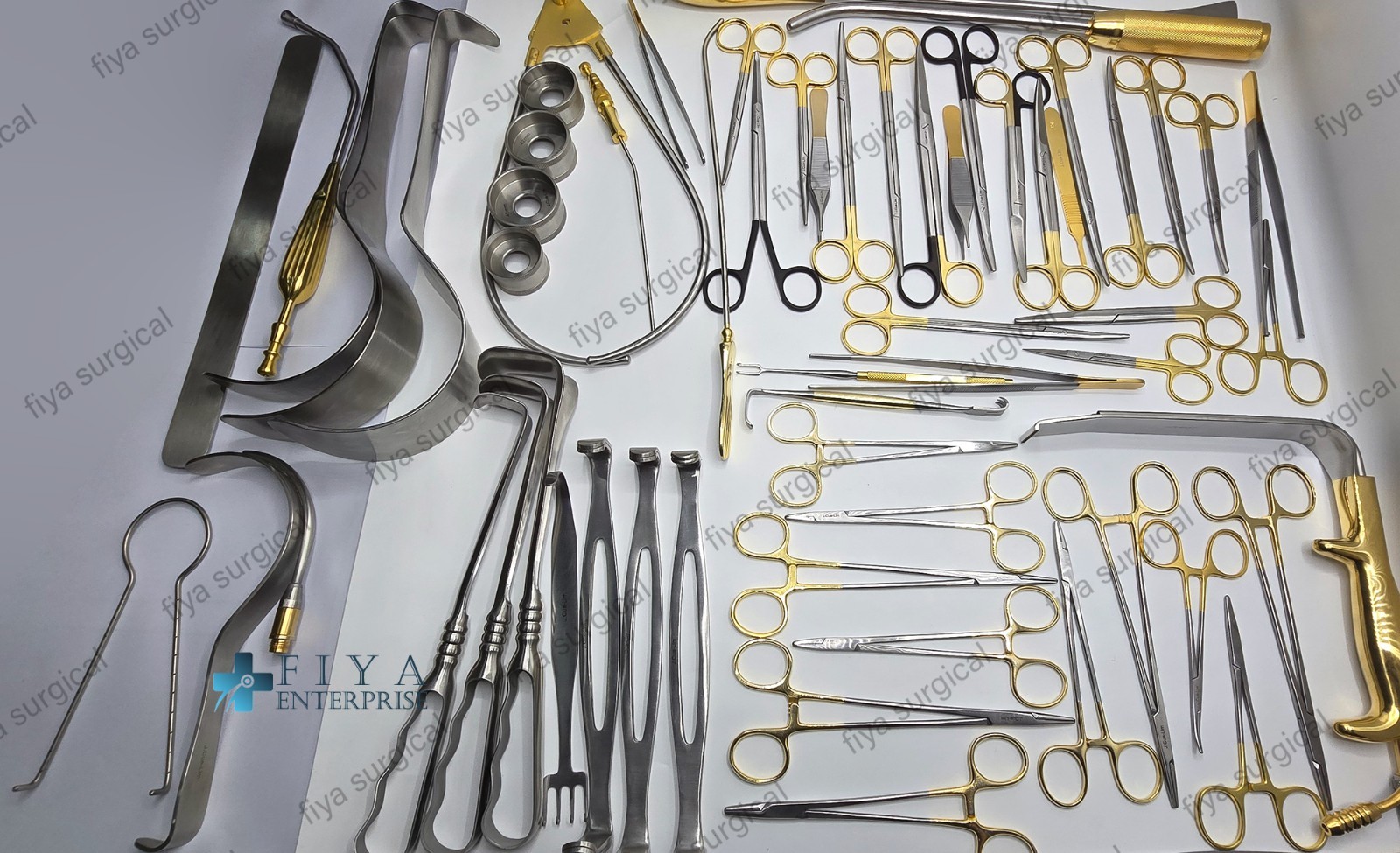 Major Breast surgery set, plastic surgery instruments.