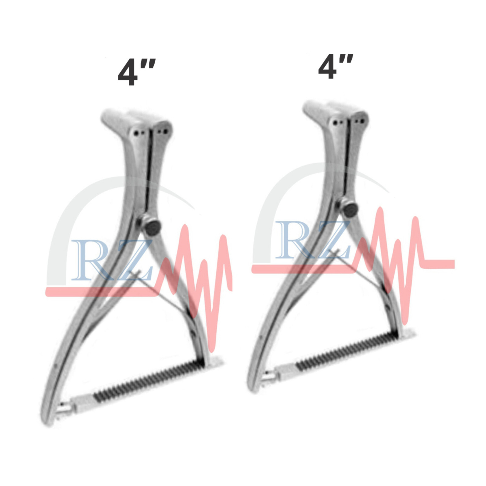 2 PIECES HINTERMANN DISTRACTOR RETRACTOR 4″ ORTHOPEDIC INSTRUMENT
