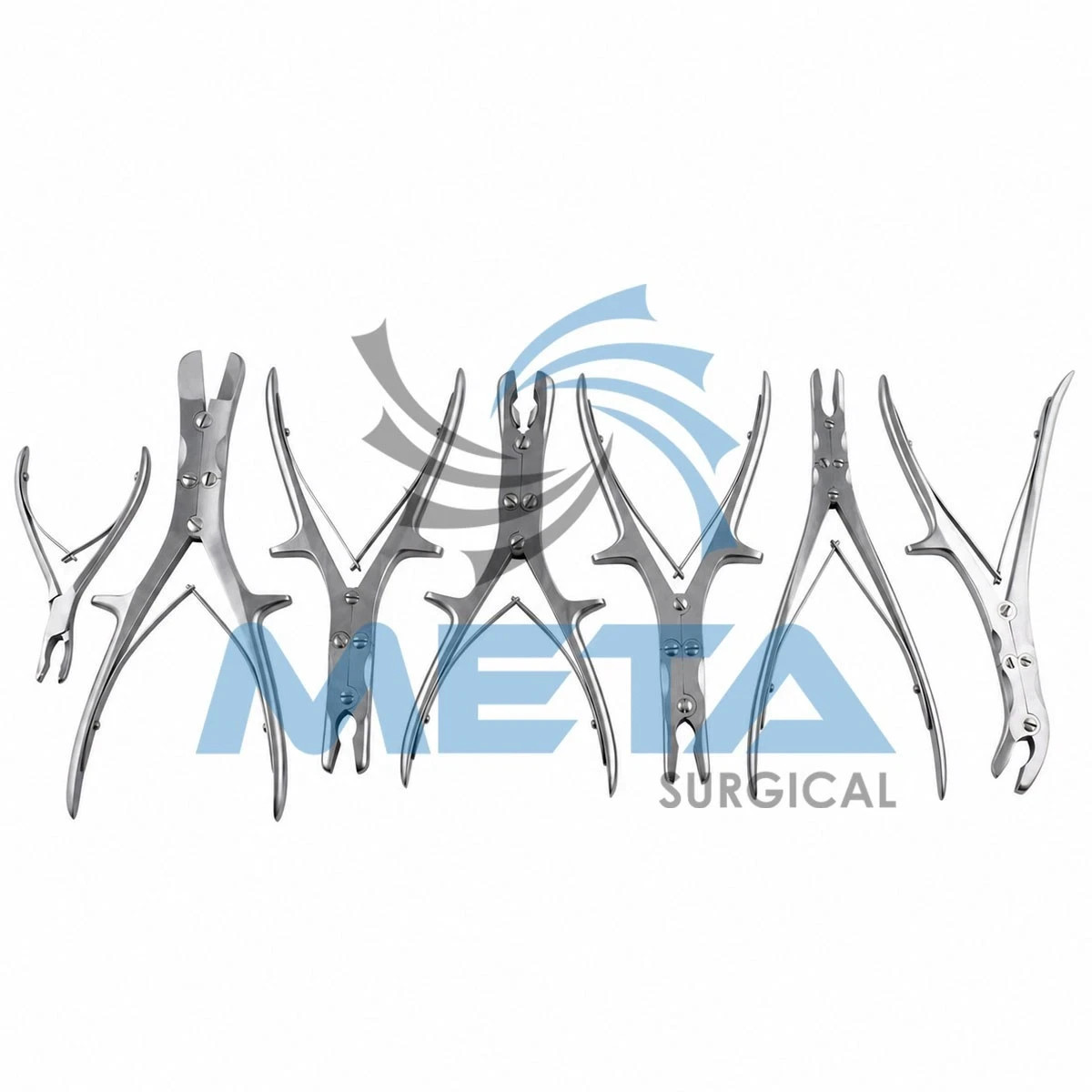 Bone Ronguers and plaster shear 7 PCs Set Orthopedic Surgical Instruments