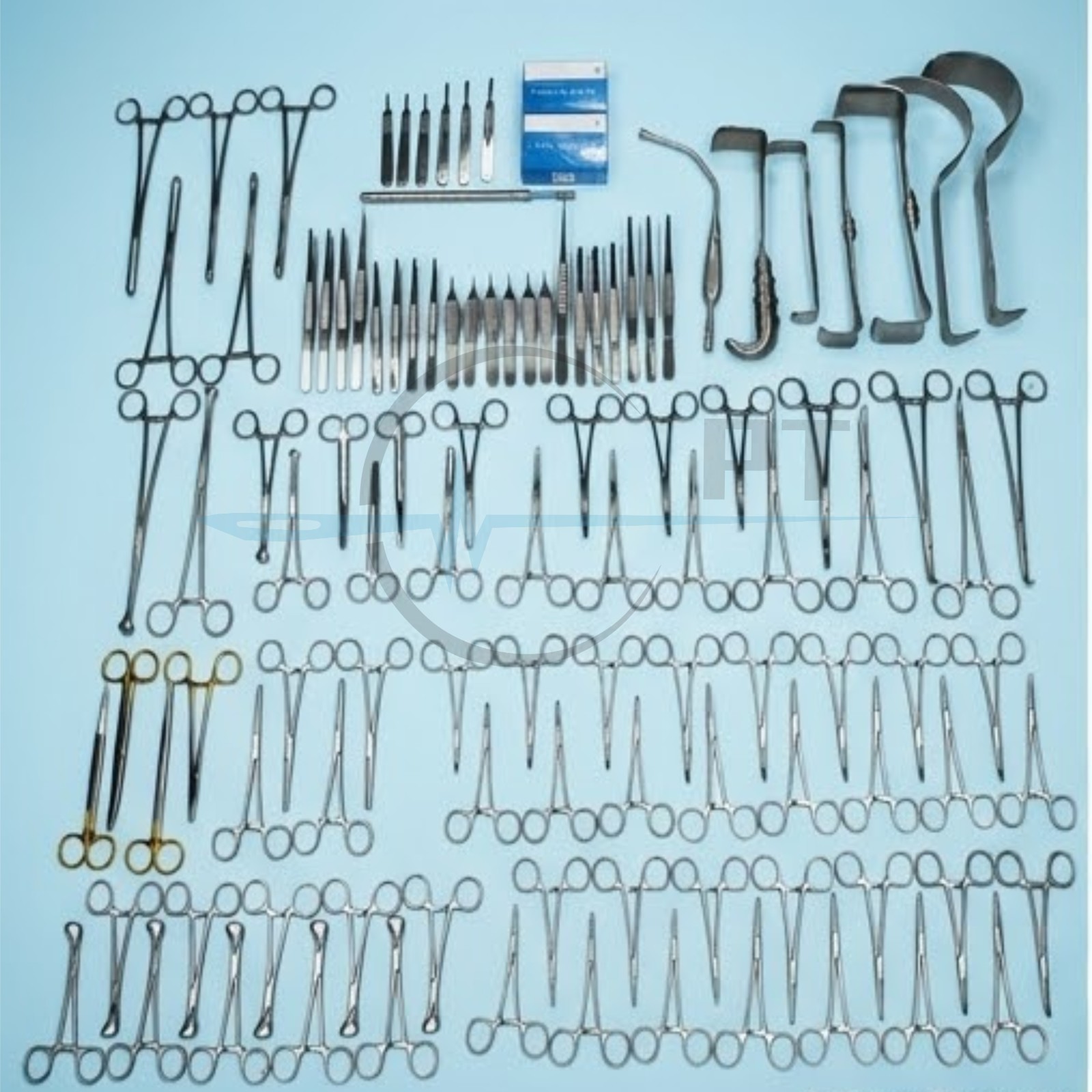 Laparotomy General Surgery Laparoscopic Surgical Set 108 Pcs Basic Kit