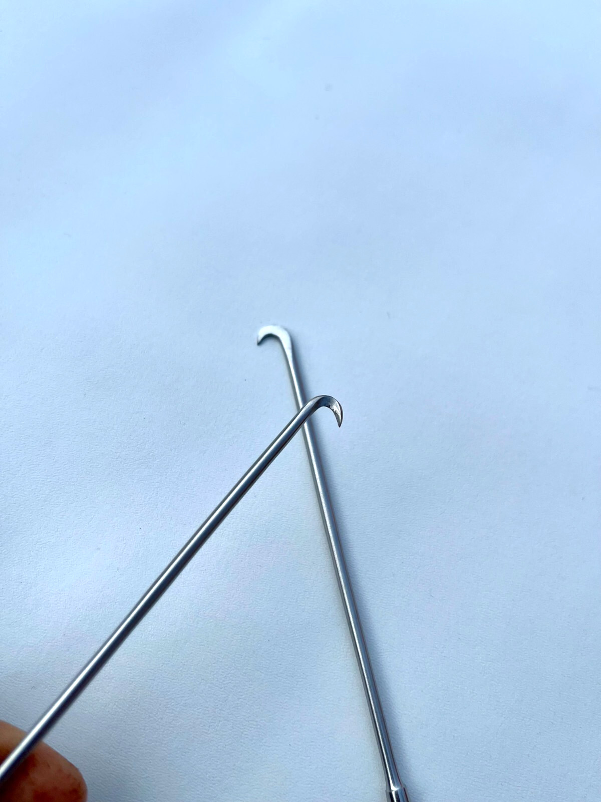 Arthroscopic Hook Knife 3mm German Steel Surgical Instruments Set 2 Pieces
