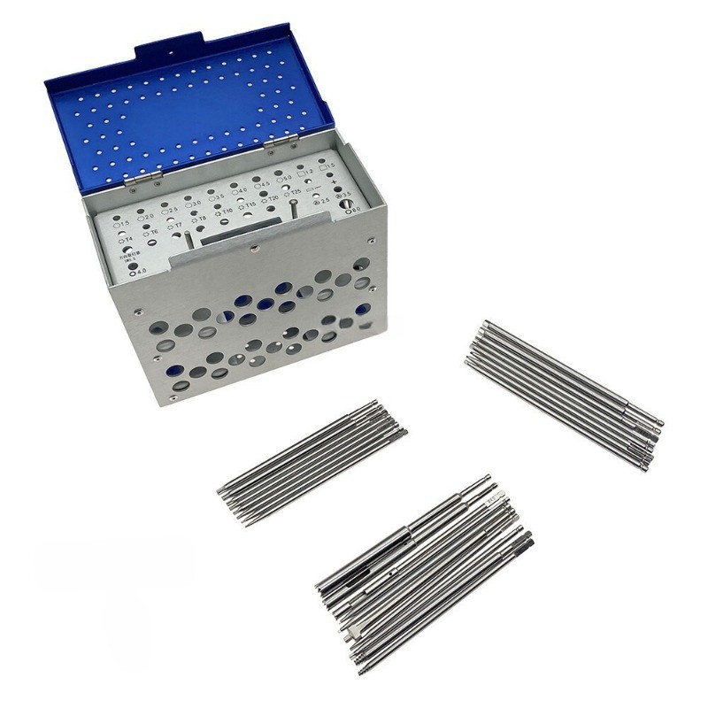 Internal Fixation AO Removal Instrument Broken Nail Screw Extractor Set New