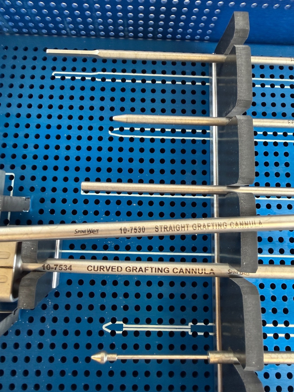 Spine Wave Exceed Graft Mag Instrument w/ Case Set Neurology Orthopedics