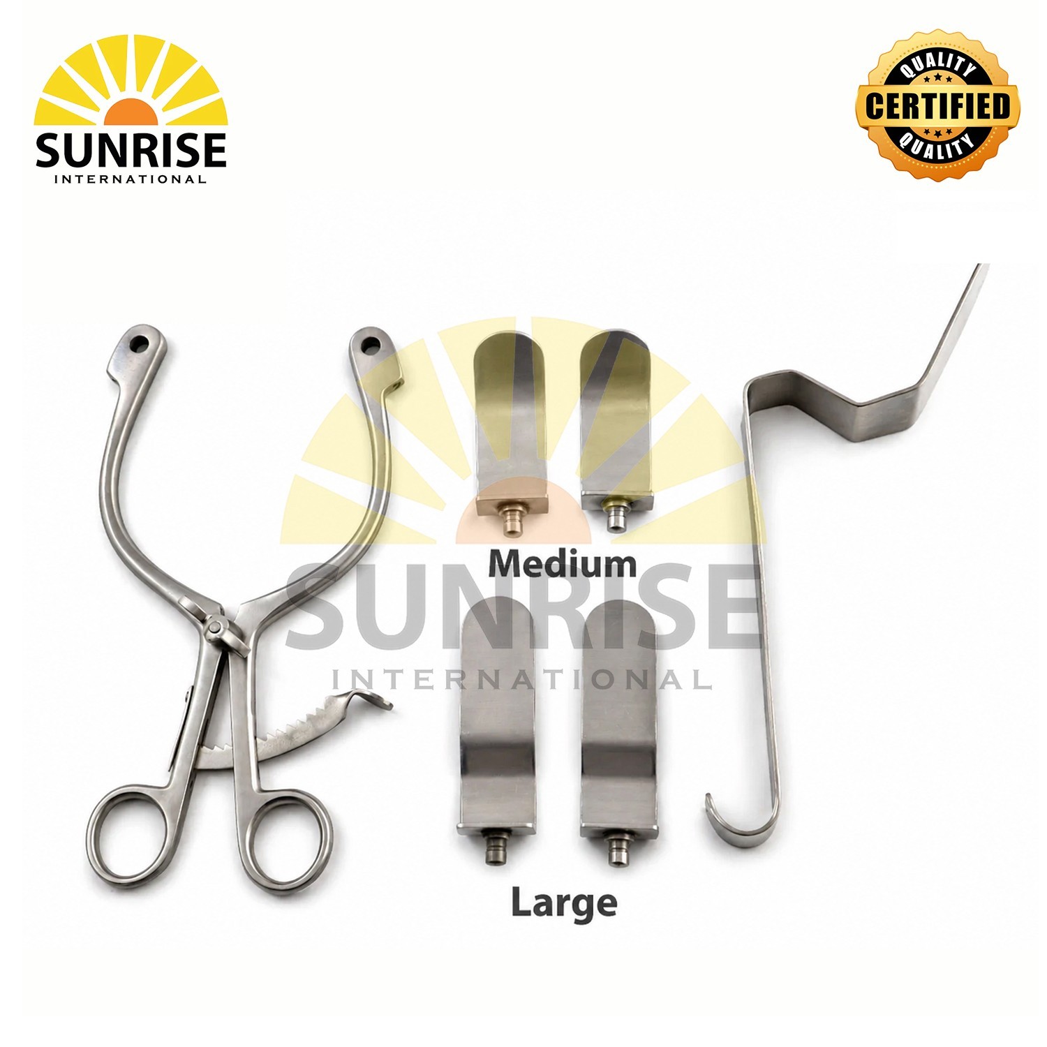 Millin Prostatectomy Bladder Retractor Two Extra Blades Surgical Instruments