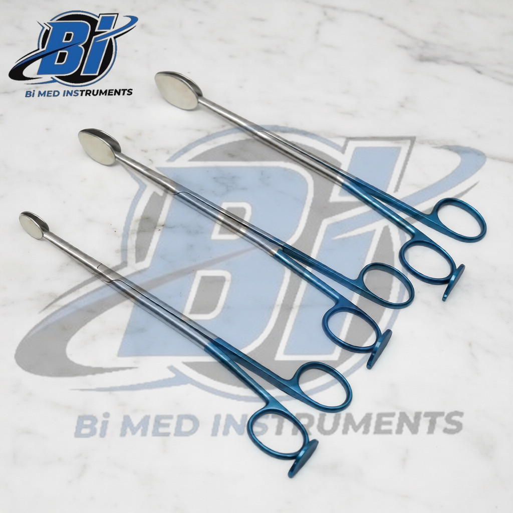 Trepsat Facial Flap dissector scissors set of 3pcs,10mm,15mm,20mm total length
