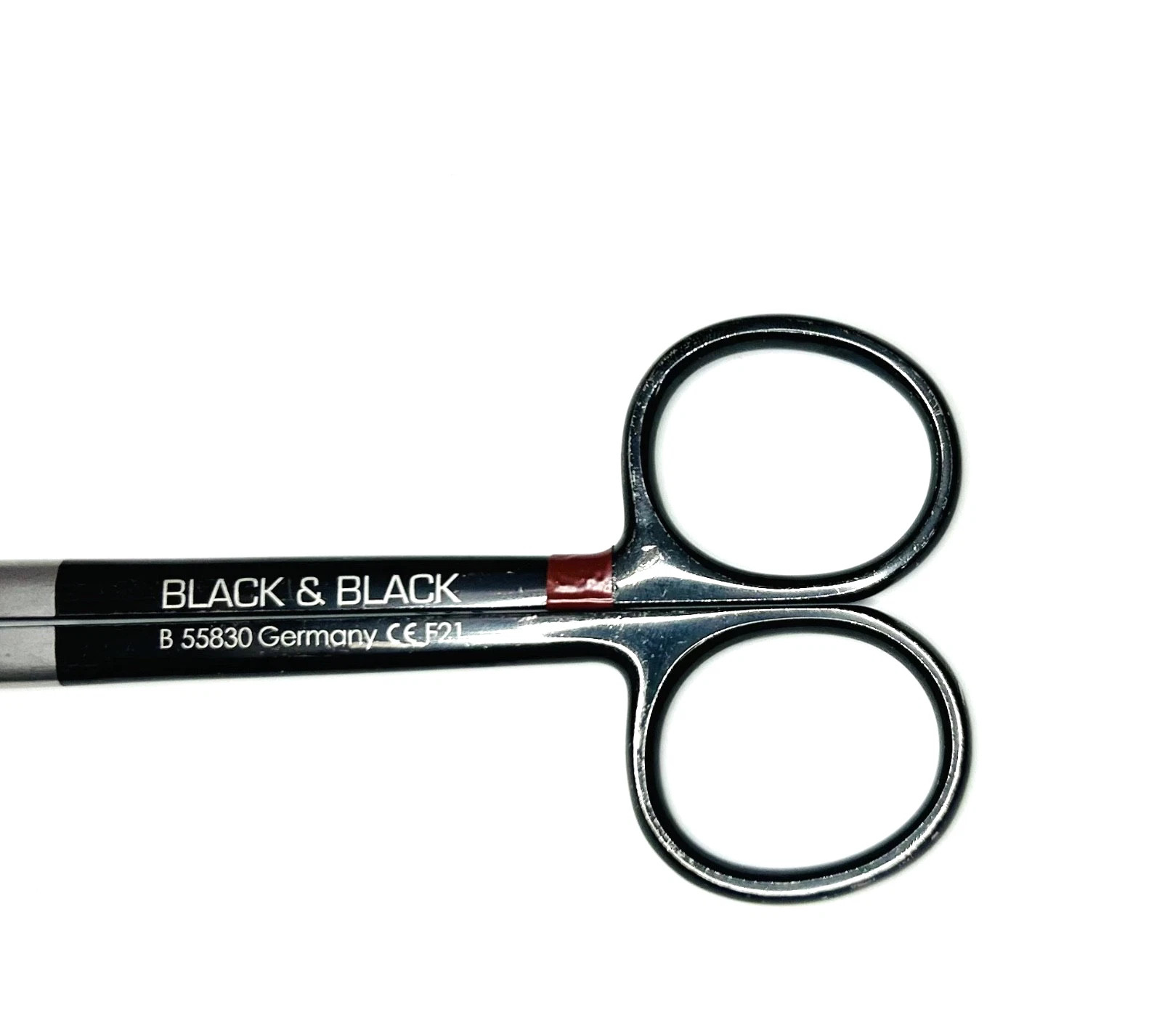 Black & Black Mayo b 55830 Serrated Supercut Scissors, 6- 3/4”, 17cm, Straight