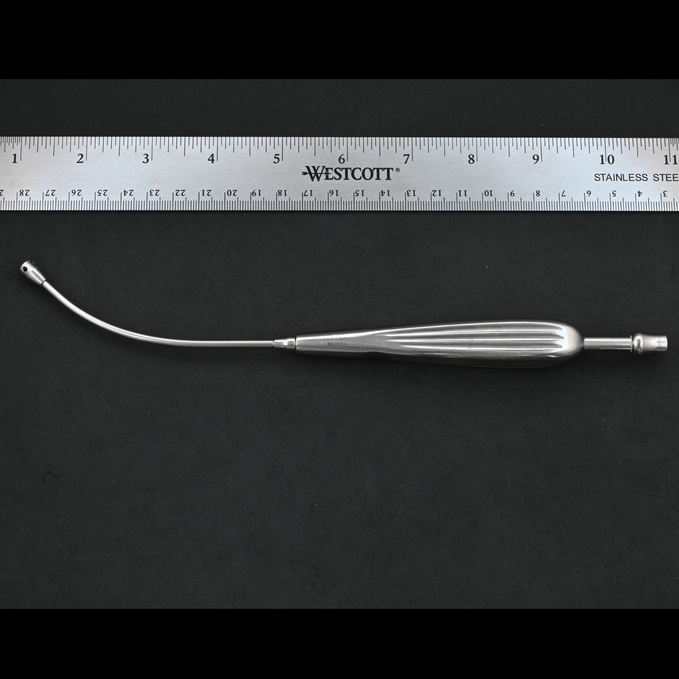 Aesculap MD613 Andrews Pynchon Suction Tube 9 in ENT Surgical Instrument