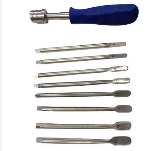 Spine Disc Distractor Set (7mm & 14mm) Manual Orthopedic Veterinary Surgical Kit