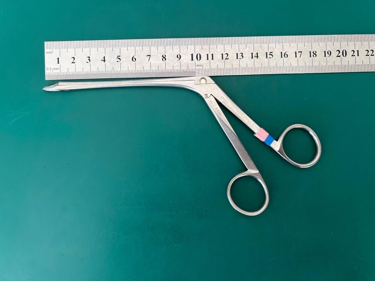 Storz N2951 Gruenwald Nasal Forceps No. 1, 2.5mm x 9mm thru-cutting jaws