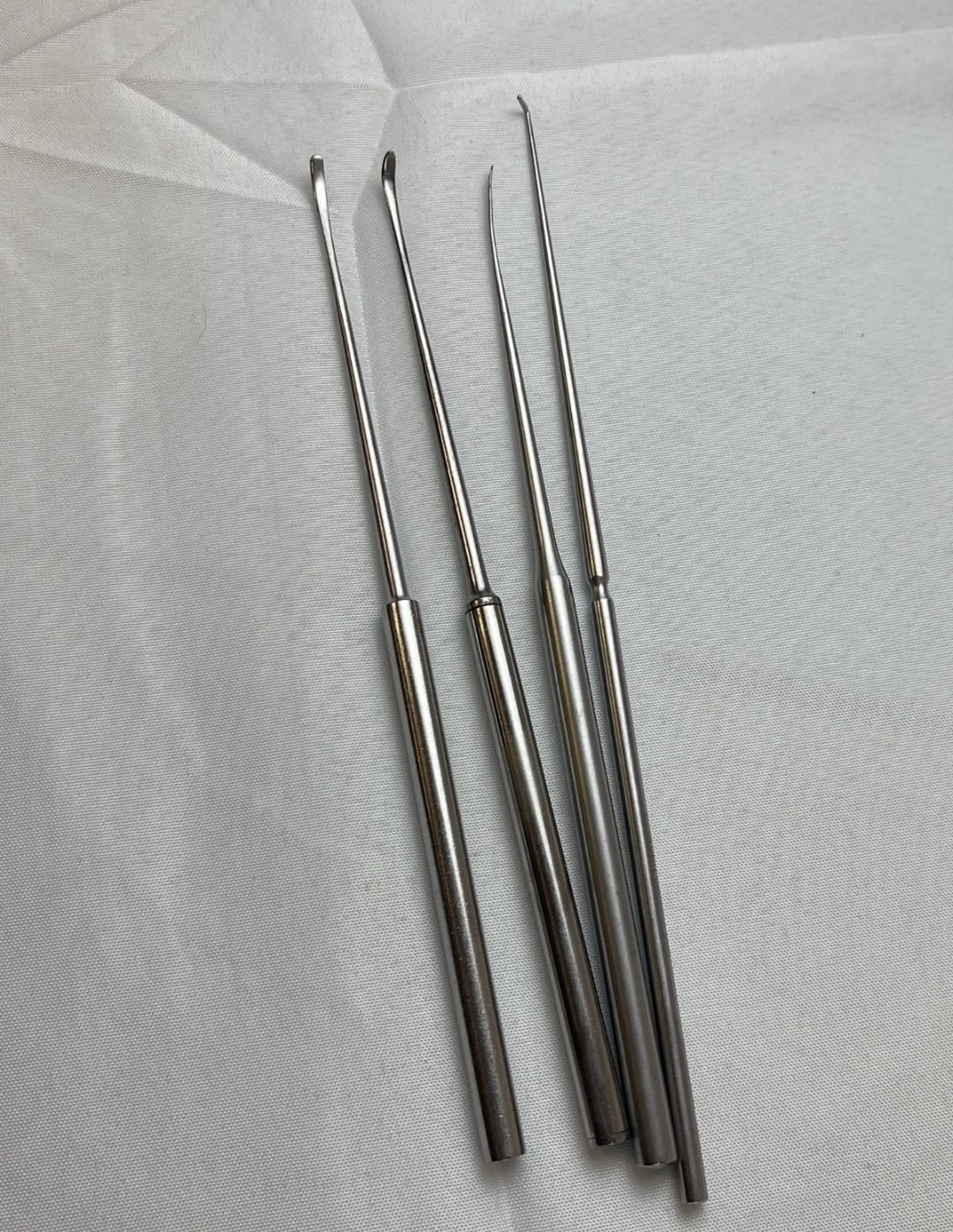 Set of 4 Aesculap Codman Penfield Dissectors & Hook Probe Neurology Orthopedics