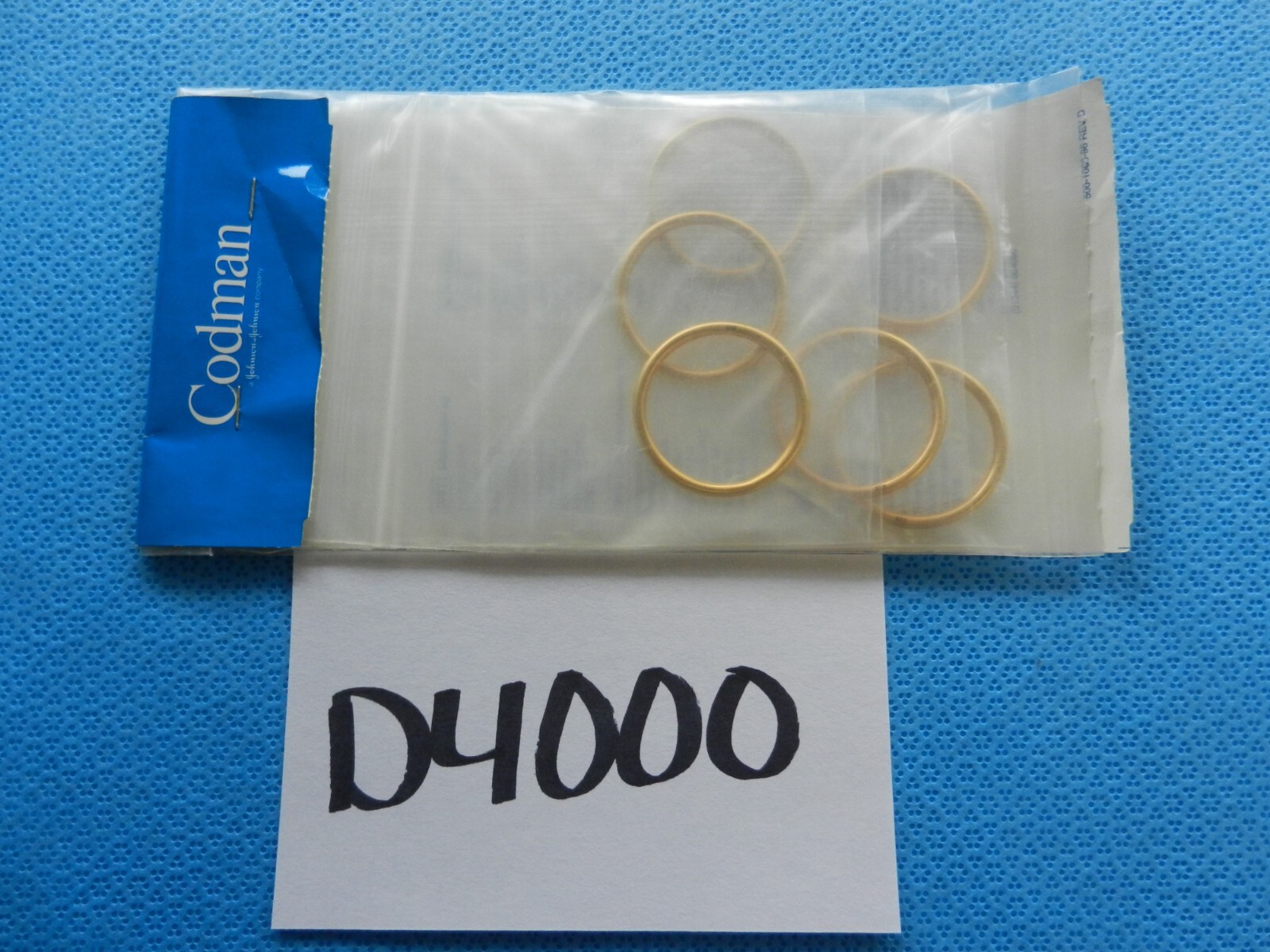 D4000 Codman Surgical 1-1/2in Laparotomy Rings 32-3351 Pack Of 6 NEW!