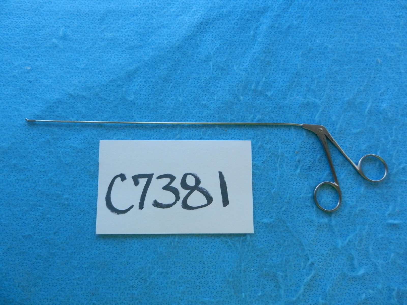 Pilling Surgical ENT Feder Ossoff 1mm 23cm Up Angled Biopsy Cup Forceps 50-6864