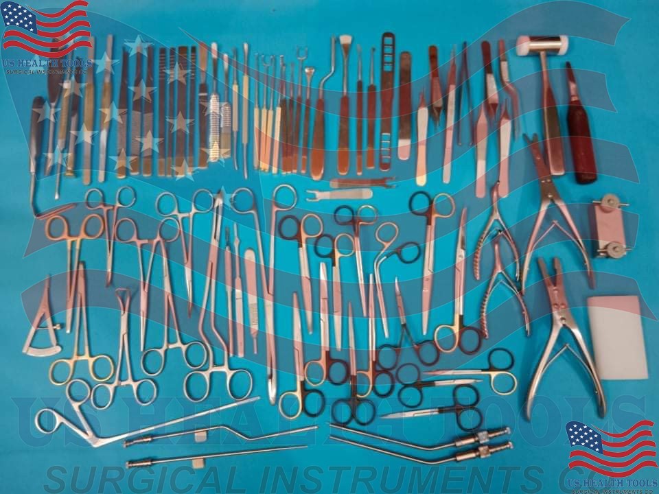 Major Rhinoplasty instruments set of 82 Pcs Nose & Plastic Surgery Instruments