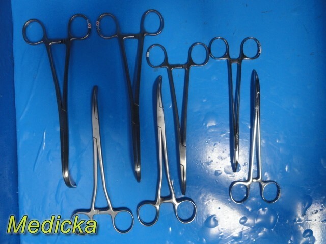 7X Codman V. Mueller Mayo-Gyon Kidney Hysterotomy & Hemostatic Forceps ~ 35647