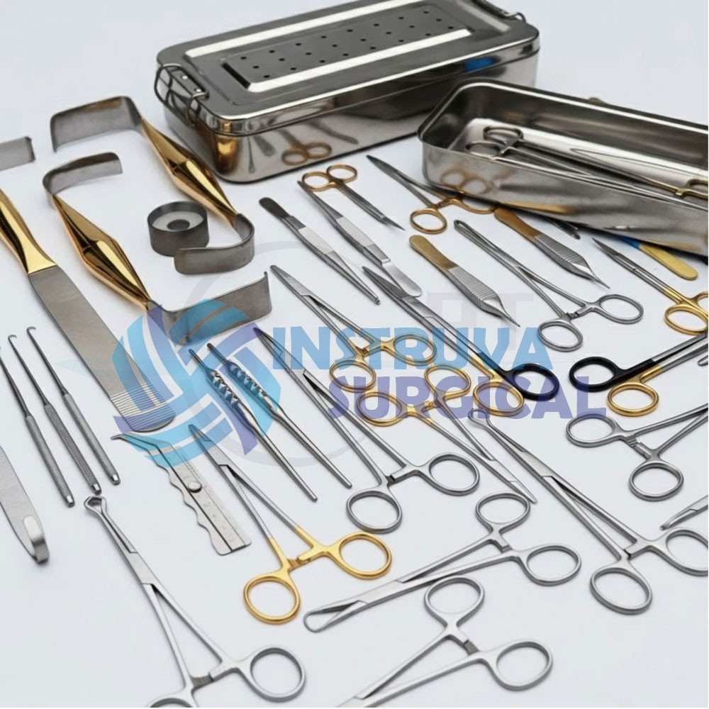 Tebbetts Breast Surgery Instruments Set of 38Pcs Tebbereast Augmentation Surgery