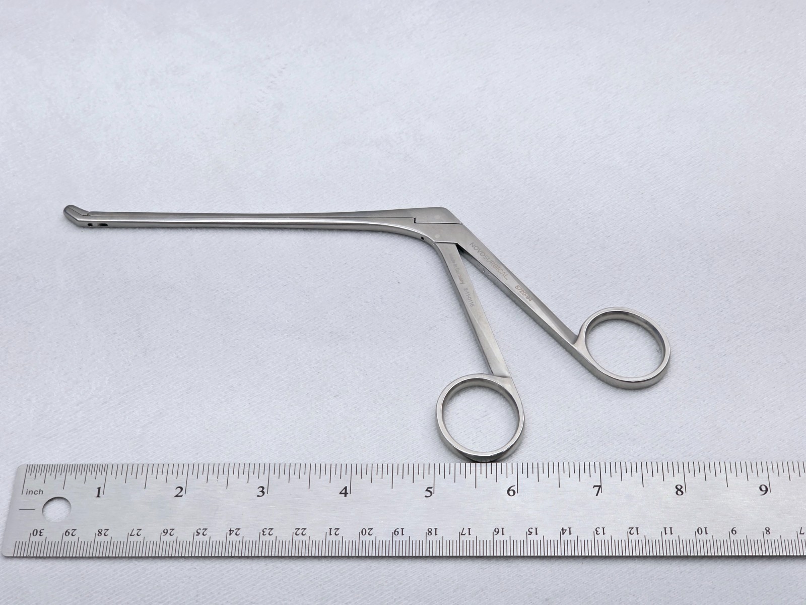 NOVO SURGICAL 5720-94 Rongeur 45° Up, 4mm x 8mm cup 140mm – Ultrasonic Clean