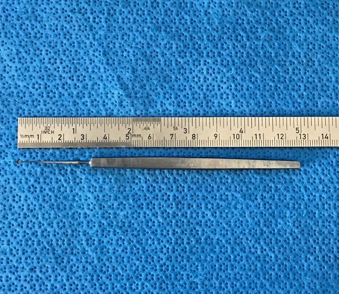 Storz E0780 / E-780 Meyerhoefer Chalazion Curette Size 0 (1.5mm) 30 Day Warranty