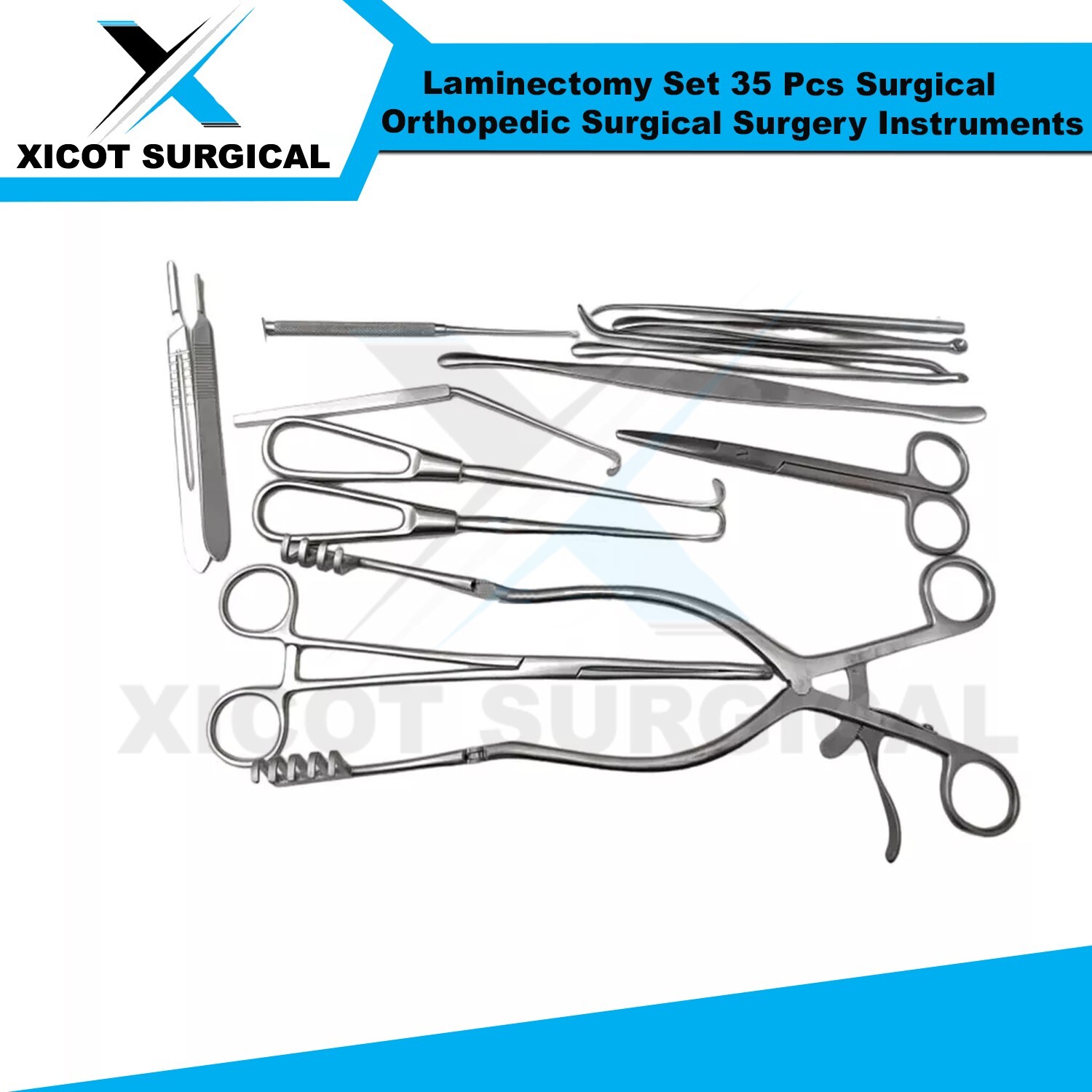 Laminectomy Set 35 Pcs Surgical Orthopedic Surgical Surgery Instruments