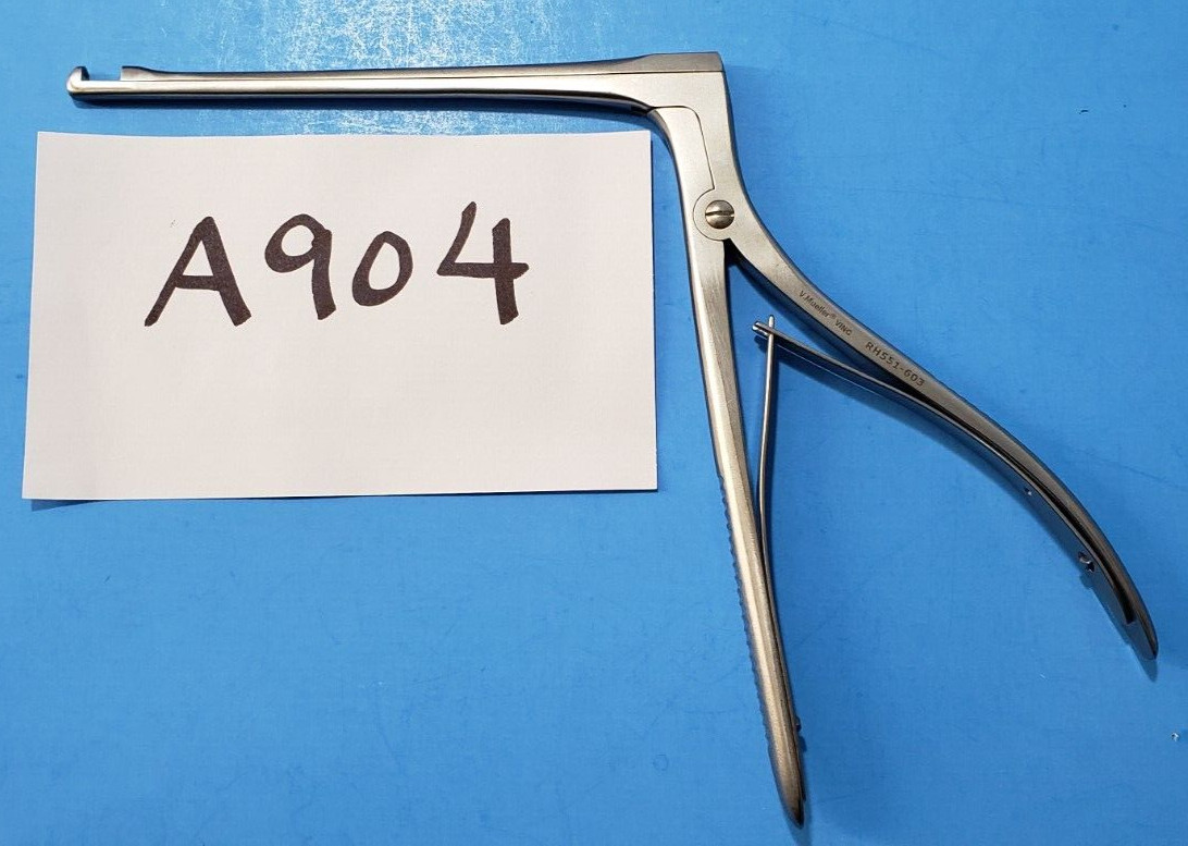 V.Mueller RH551-603 Surgical ENT Antrum Punch 5.5″ shaft 4mm Tip 90 Degree