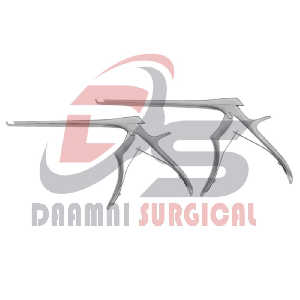 2 Pcs Set KERRISON Rongeurs 7, 2mm, 3mm,up 45 Degree orthopedics Instrument