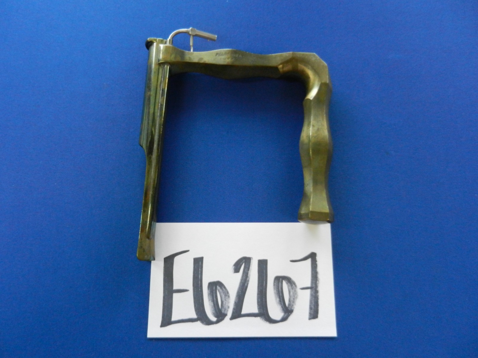 E6267 Pilling 52-1558 Jackson Adult Size Slide Laryngoscope with Light Carrier