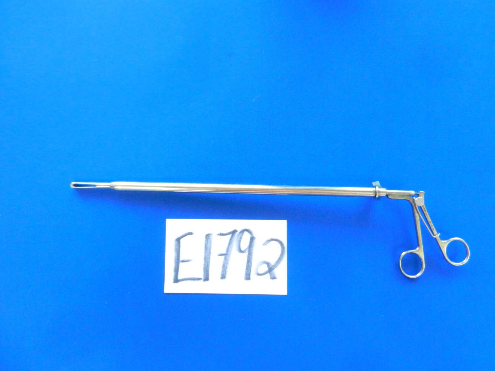 E1792 Storz Surgical 10mm 2×3 Claw Forceps with Spring Handle 36cm Long 26173FS
