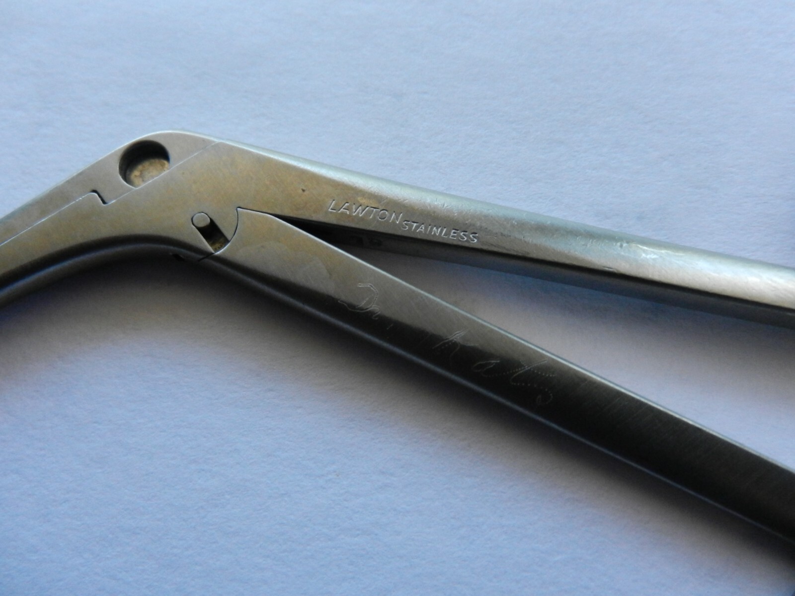 D3738 Lawton Surgical Curved Tonsil Punch Forceps