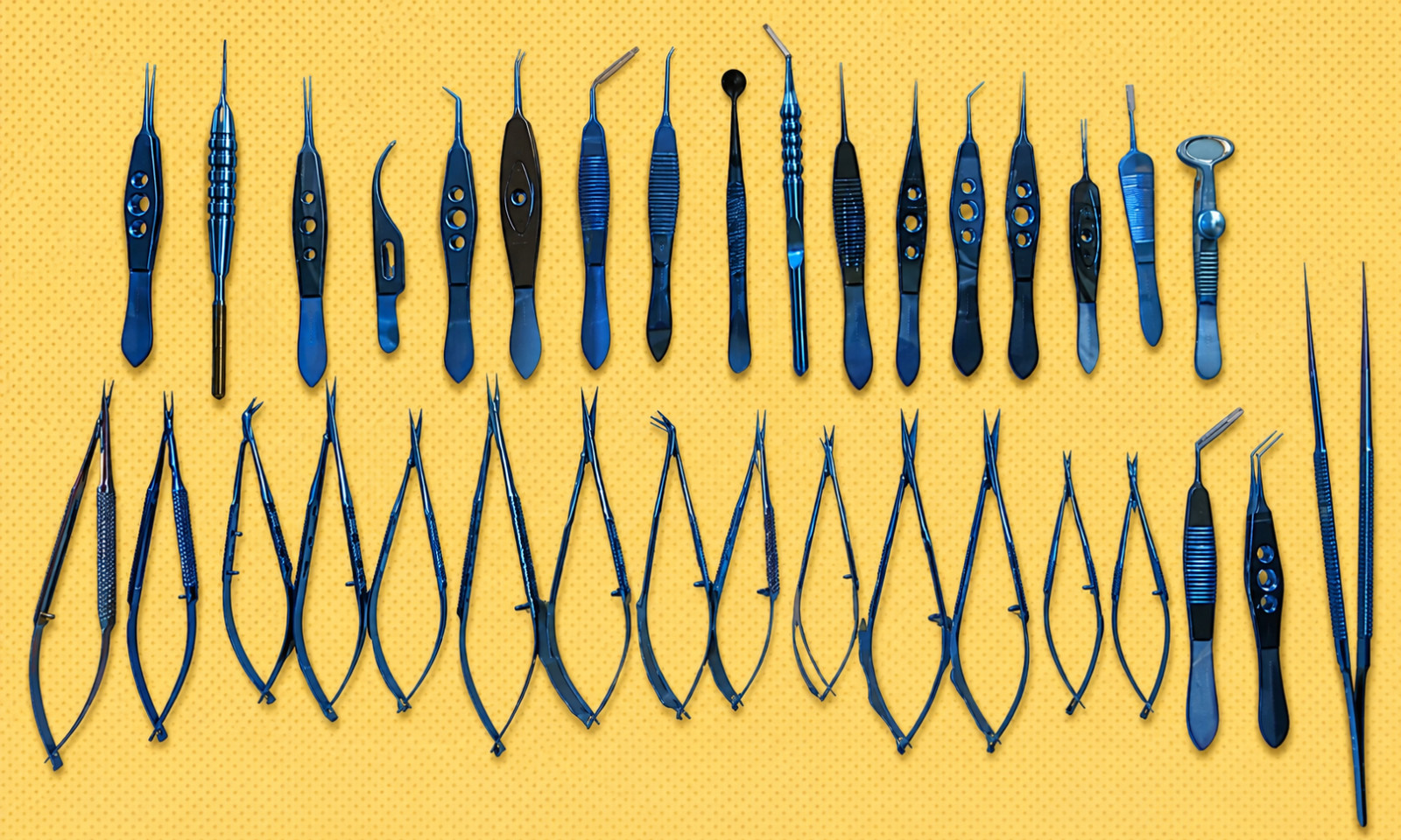 Premium Titanium Ophthalmic Surgical Instruments Set Microsurgery Eye Tools
