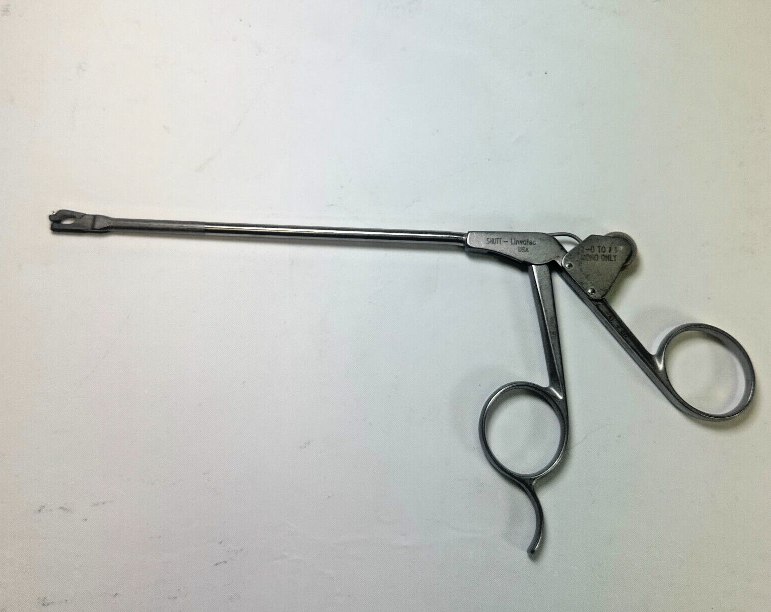 SHUTT-Linvatec 18.1008 Suture Punch, Straight, Slotted Jaw
