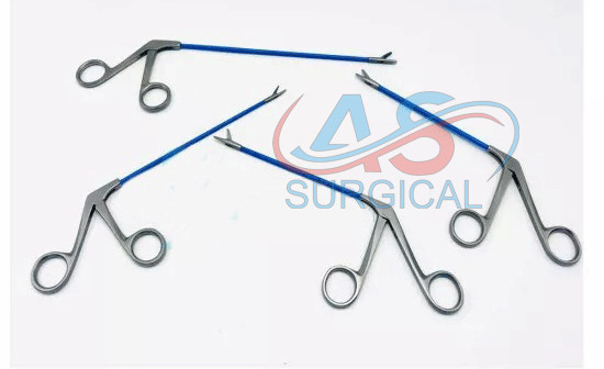 Grasping Forceps & Scissors insulated for Endoscopic Facelift Surgery