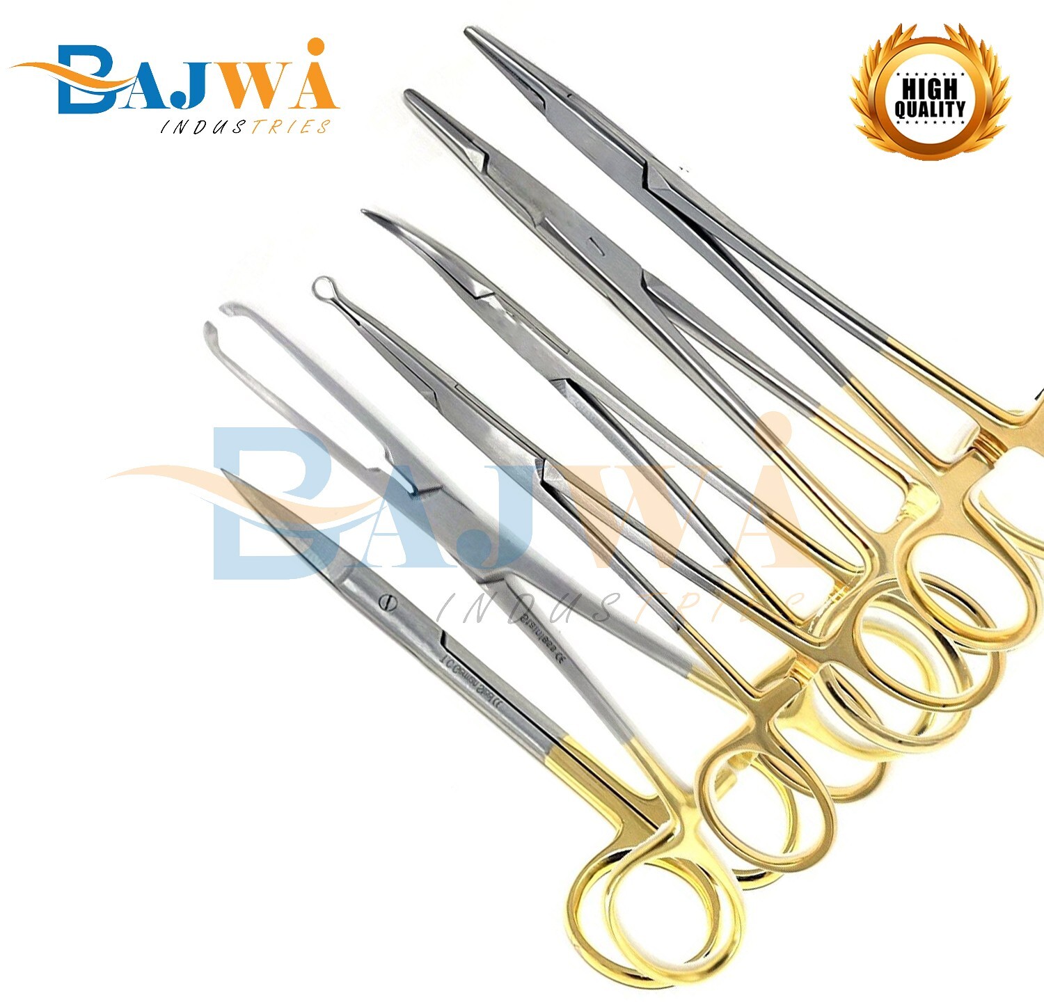 6 Piece German Sutureless Vasectomy, Meatotomy Set, Urology Surgical Instruments