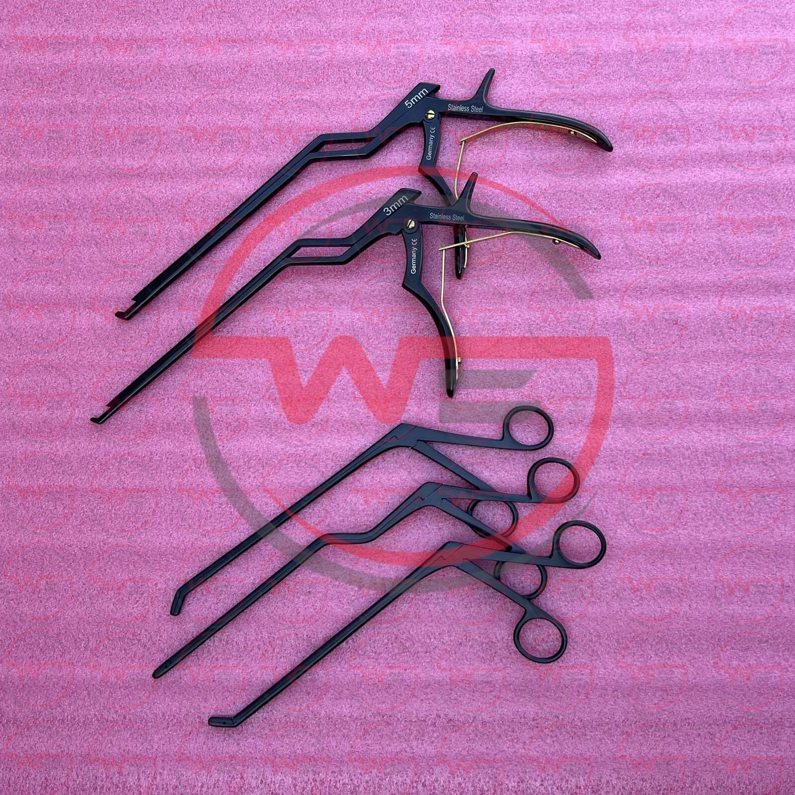 Love Gruenwald & Bayonet Kerrison Rongeur 5 PCs Set, Orthopedics Instrument Set