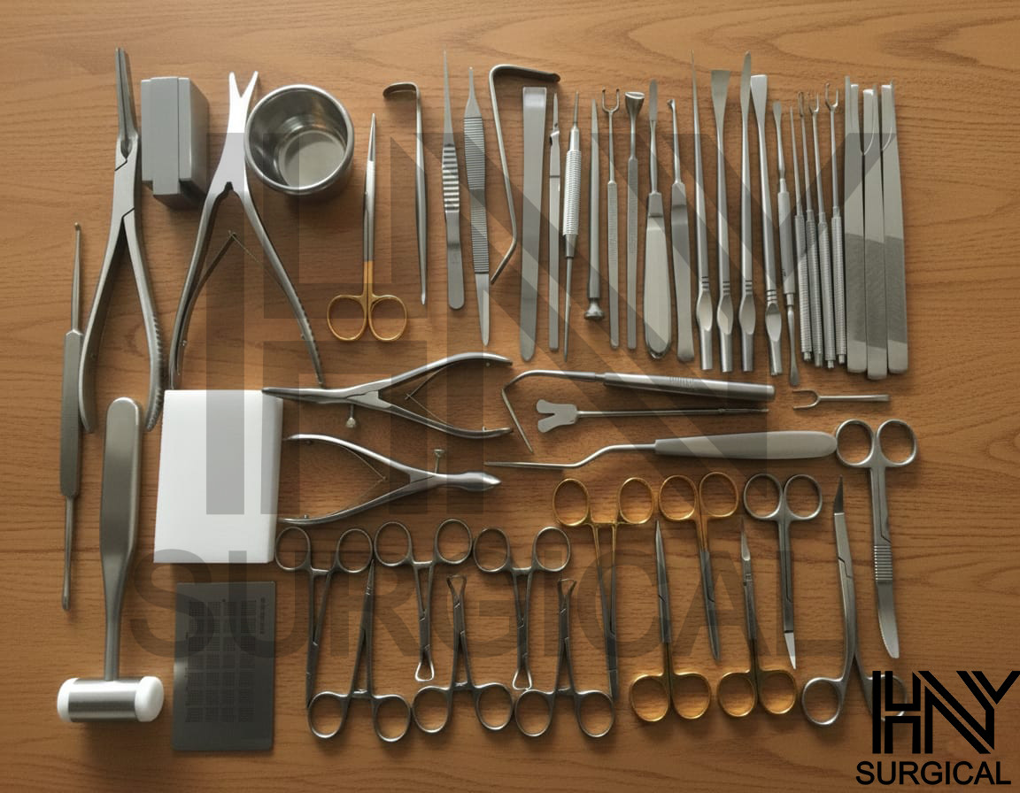 Rhinoplasty set of 53 Pcs, Nose Surgery, Plastic surgery instruments