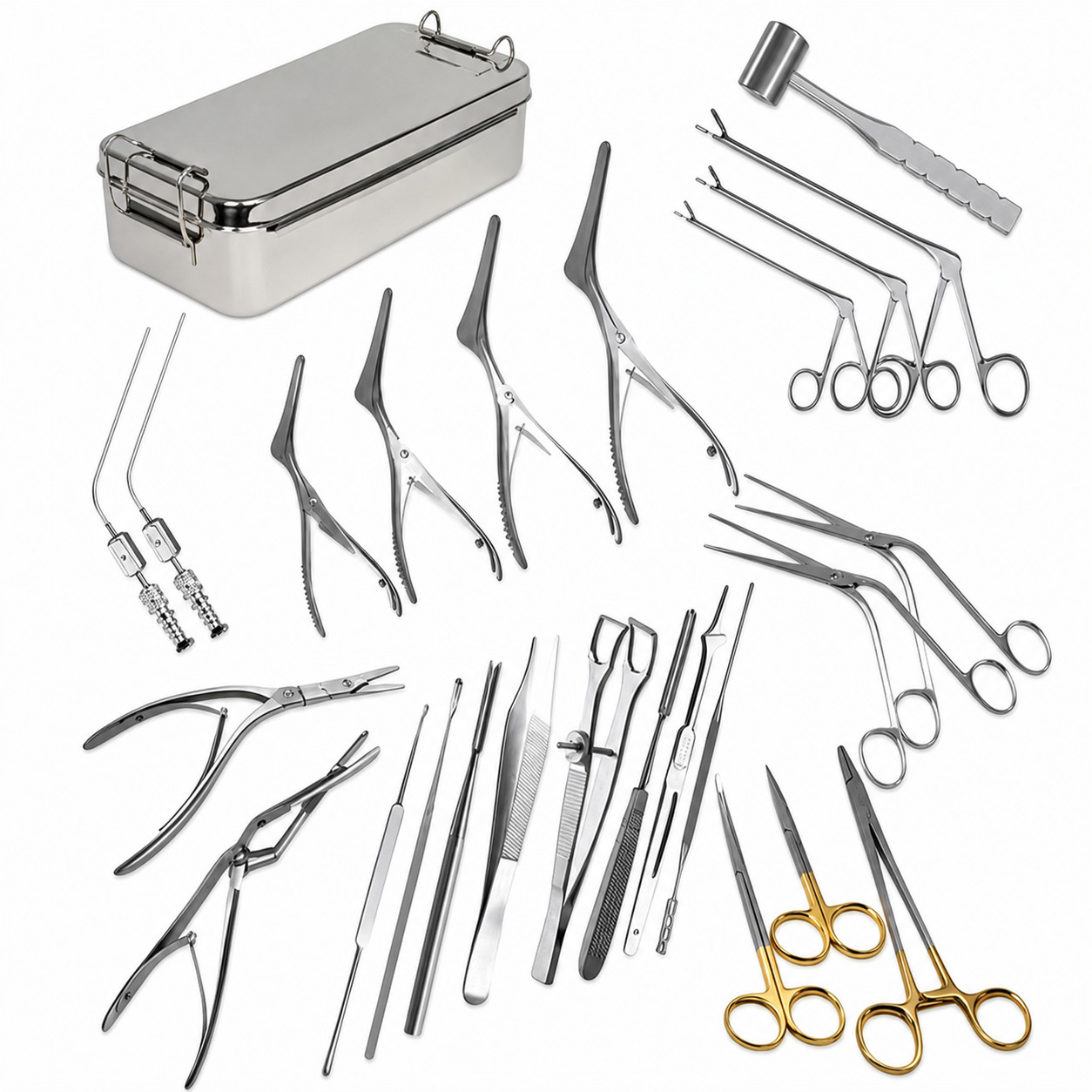 Septoplasty Septum Nasal Surgery Set ENT Surgical Instruments