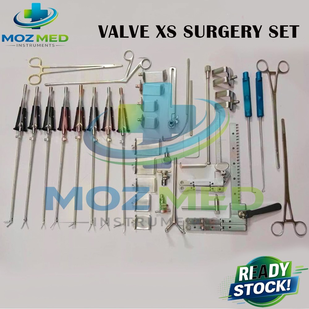 Valve XS Surgery Set Premium Quality Cardiac Surgical Instruments