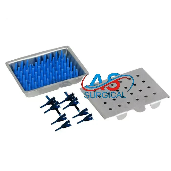 Micro Vascular Clamps Set With Clamp Box Surgical Instruments