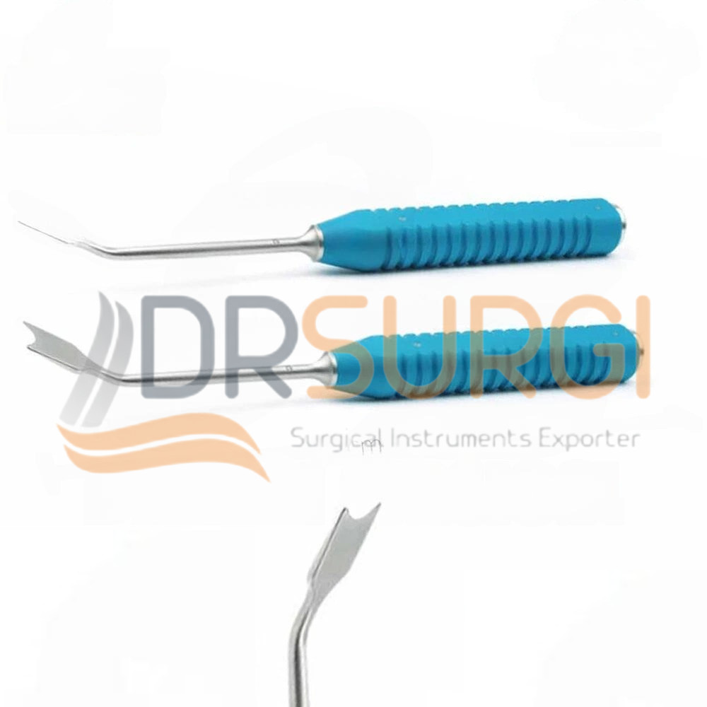2x Bone Pelvic Osteotomy Chisel Curved 15,20mm x 30cm Orthopedic Instruments