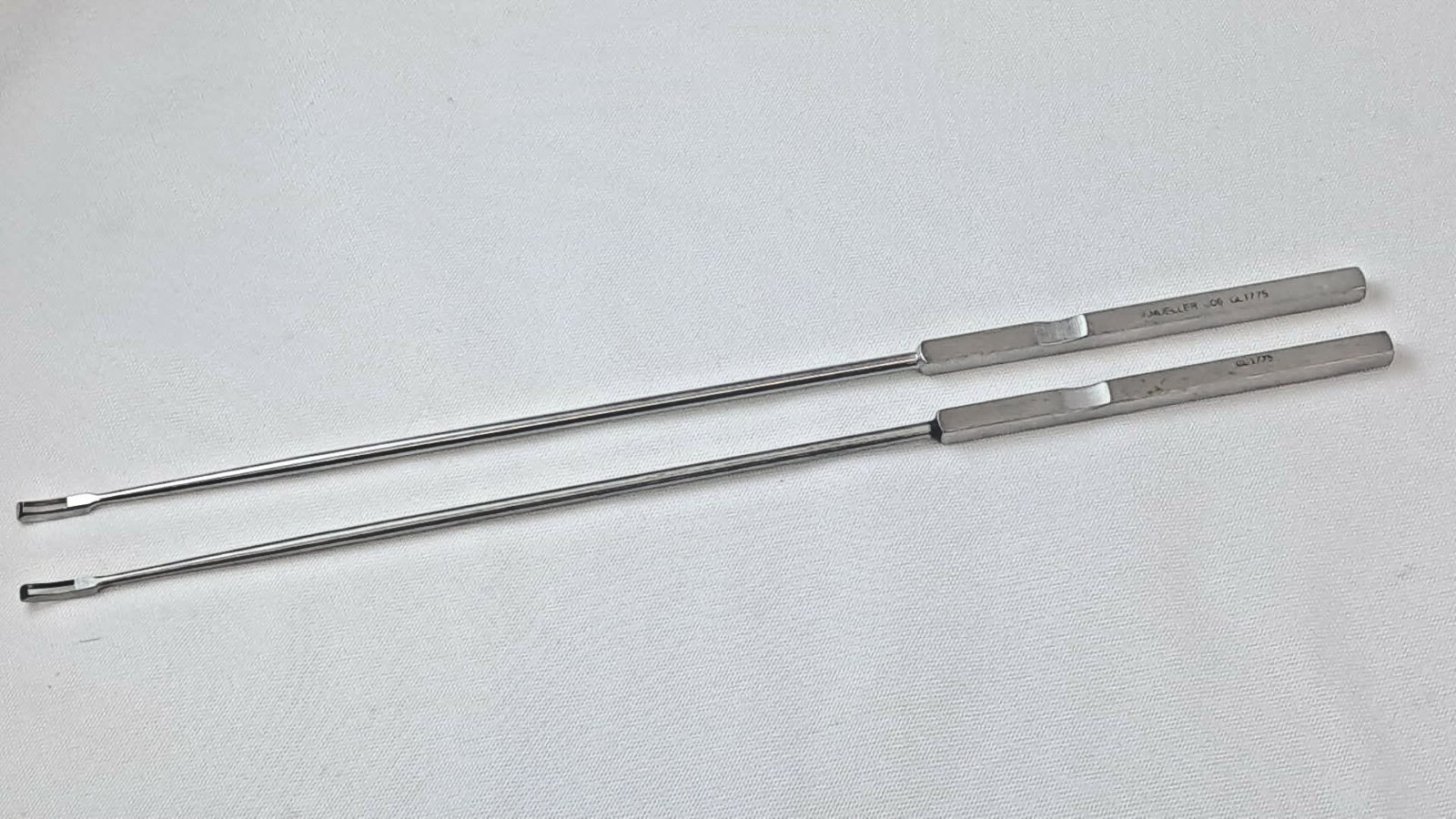 Lot of 2 V. Mueller GL1775 Kevorkian-Younge Endocervical Biopsy Curettes