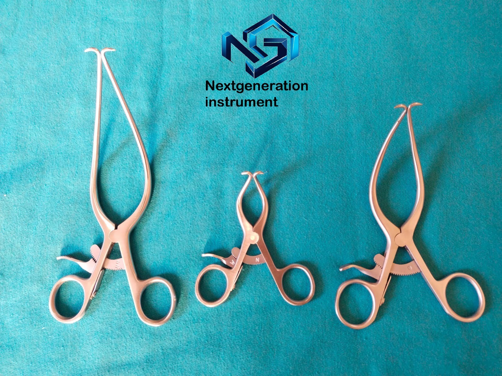 Veterinary Gelpi Retractors 3pc Set 3.5″ 5.5″ 7″ Sharp Surgical Instruments
