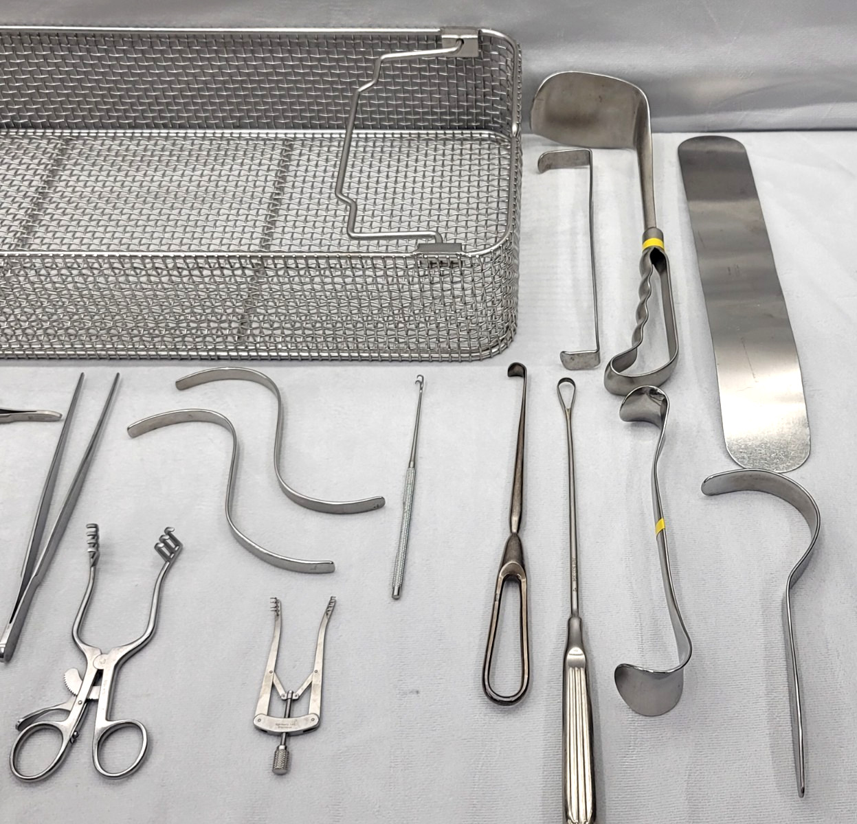57 Piece General Surgical Set Aesculap Jarit with Basket