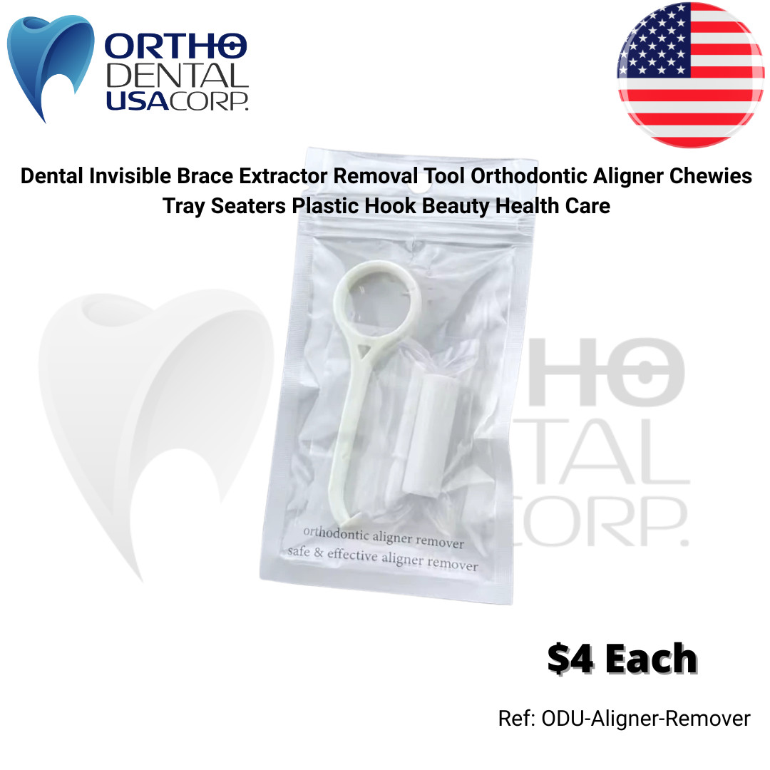 Set x 5 or 10 Aligner removal tool plus chewie seater INVISALIGN Orthodentalusa