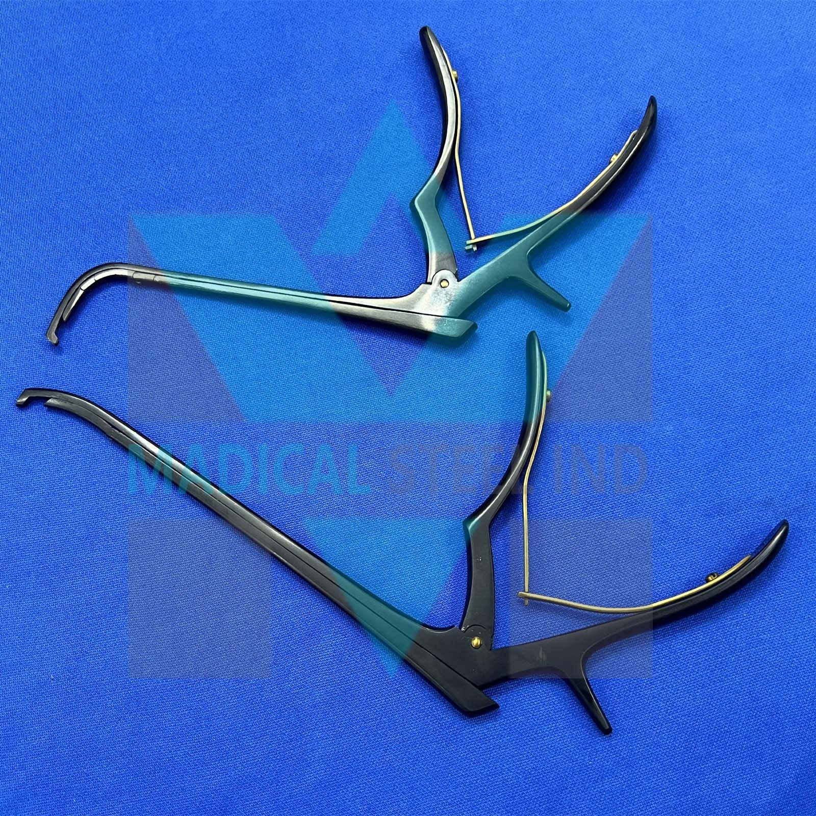 Frontal Sinus Punch With Link Chain Sheath Backward Cutting Endoscopic Nasal ENT