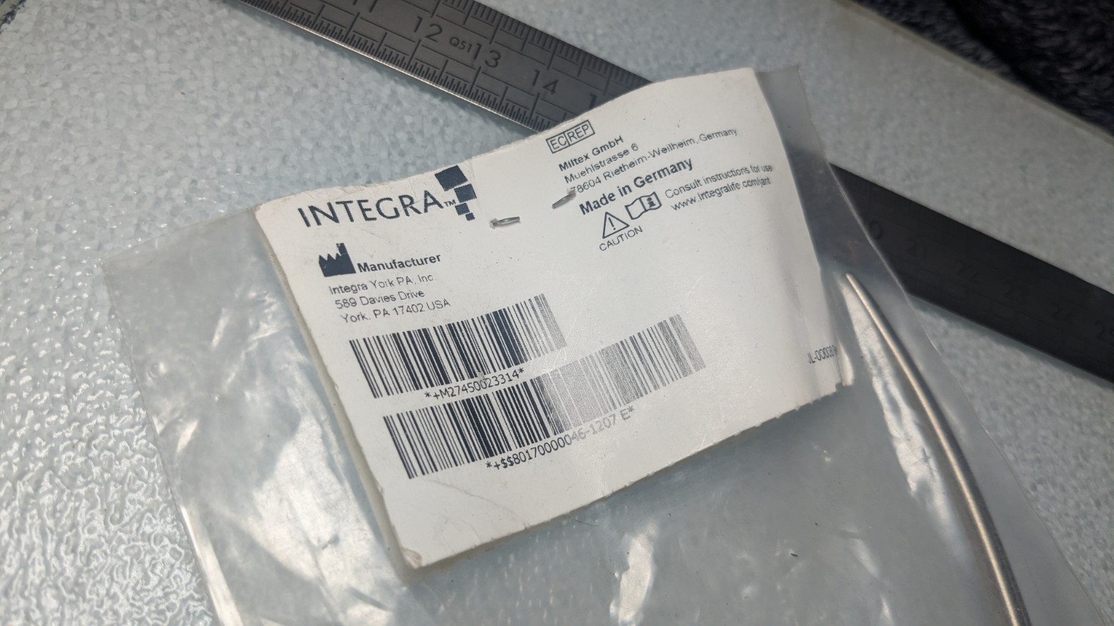 Integra Miltex 500-233 Uterine DilatorHank Uterine Dilator 10-3/4″