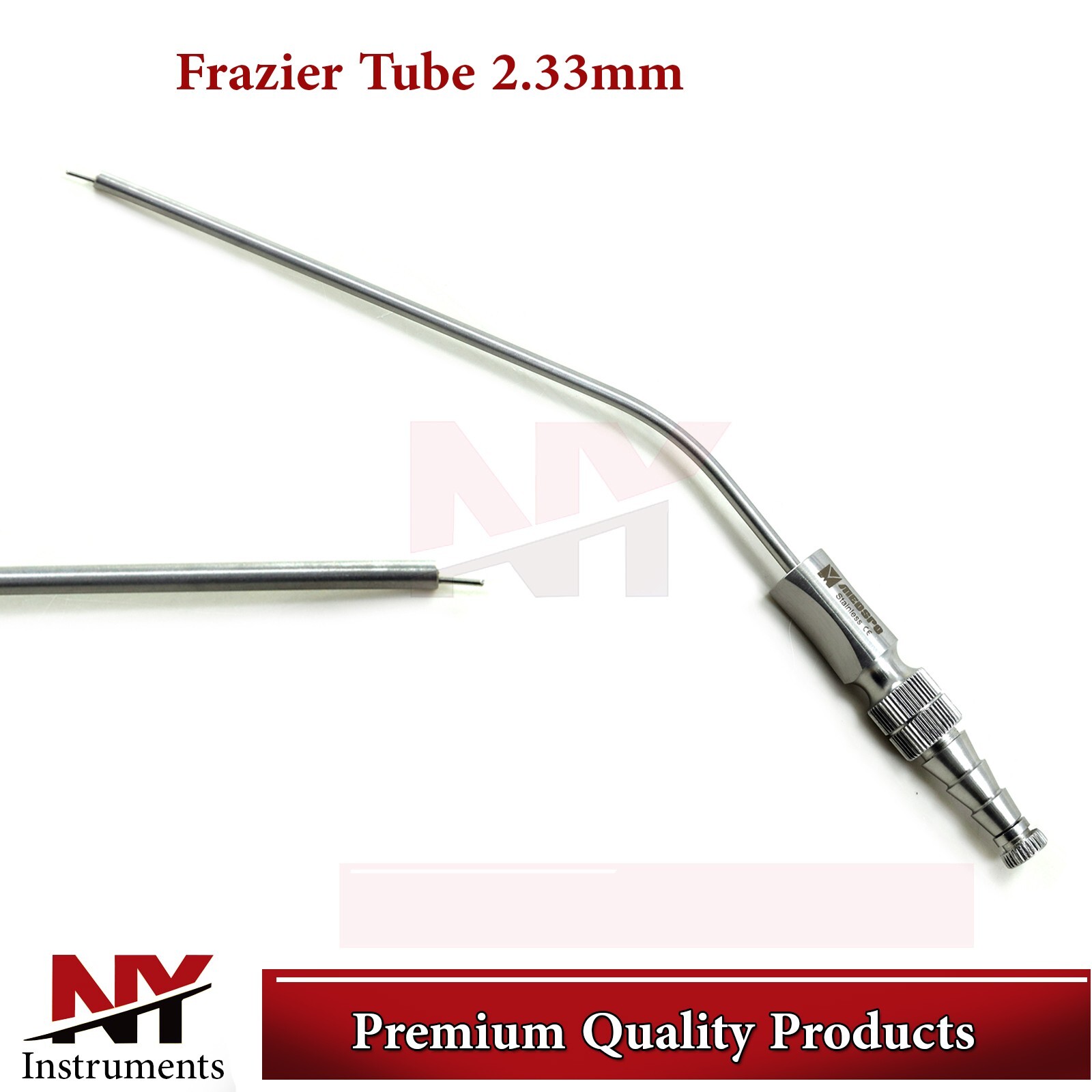 Diagnostic Surgical Frazier Aspirator Suction Tube No.9 Dental ENT Instruments