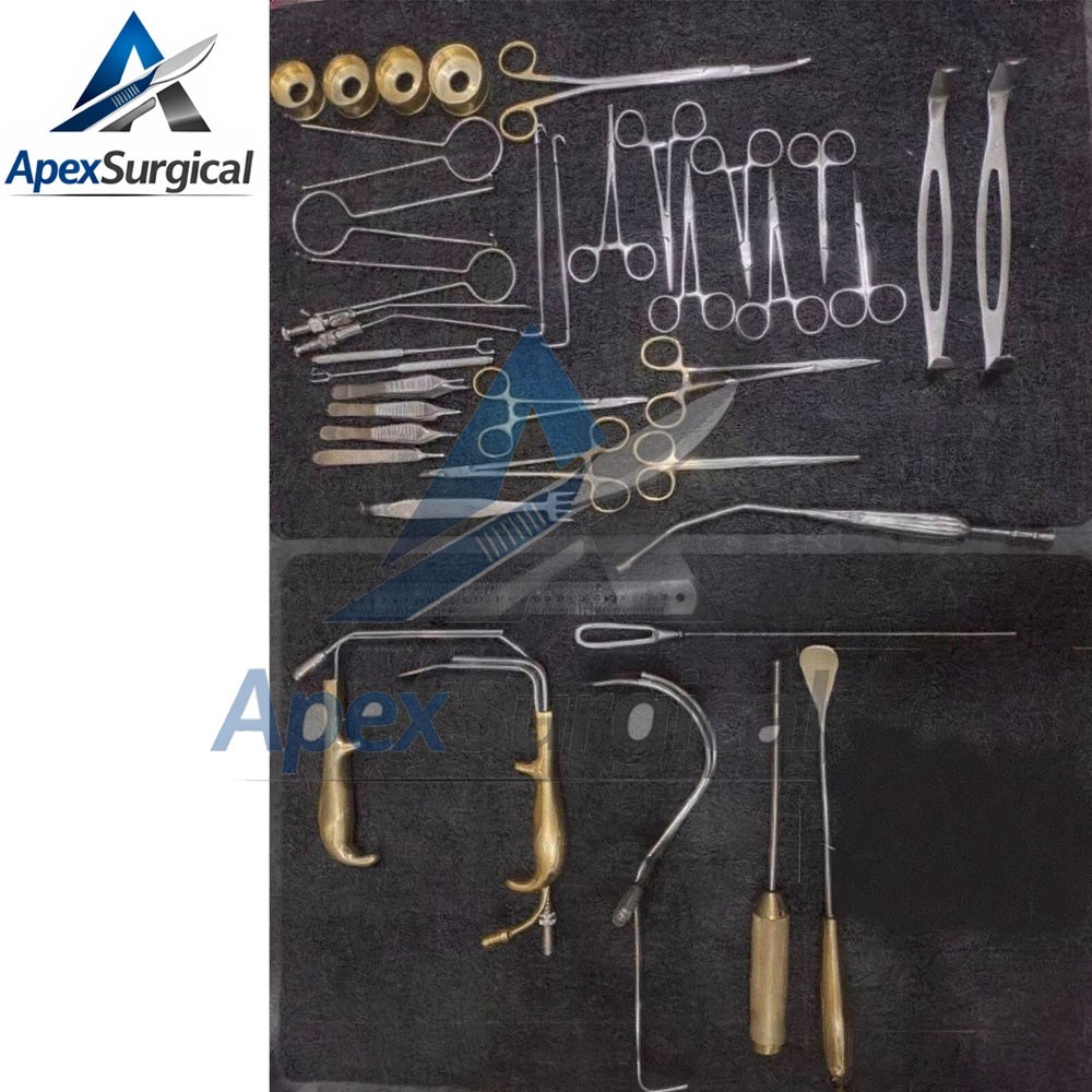 Breast Augmentation Set Plastic Surgery Surgical Instruments Set Of 38 Pcs