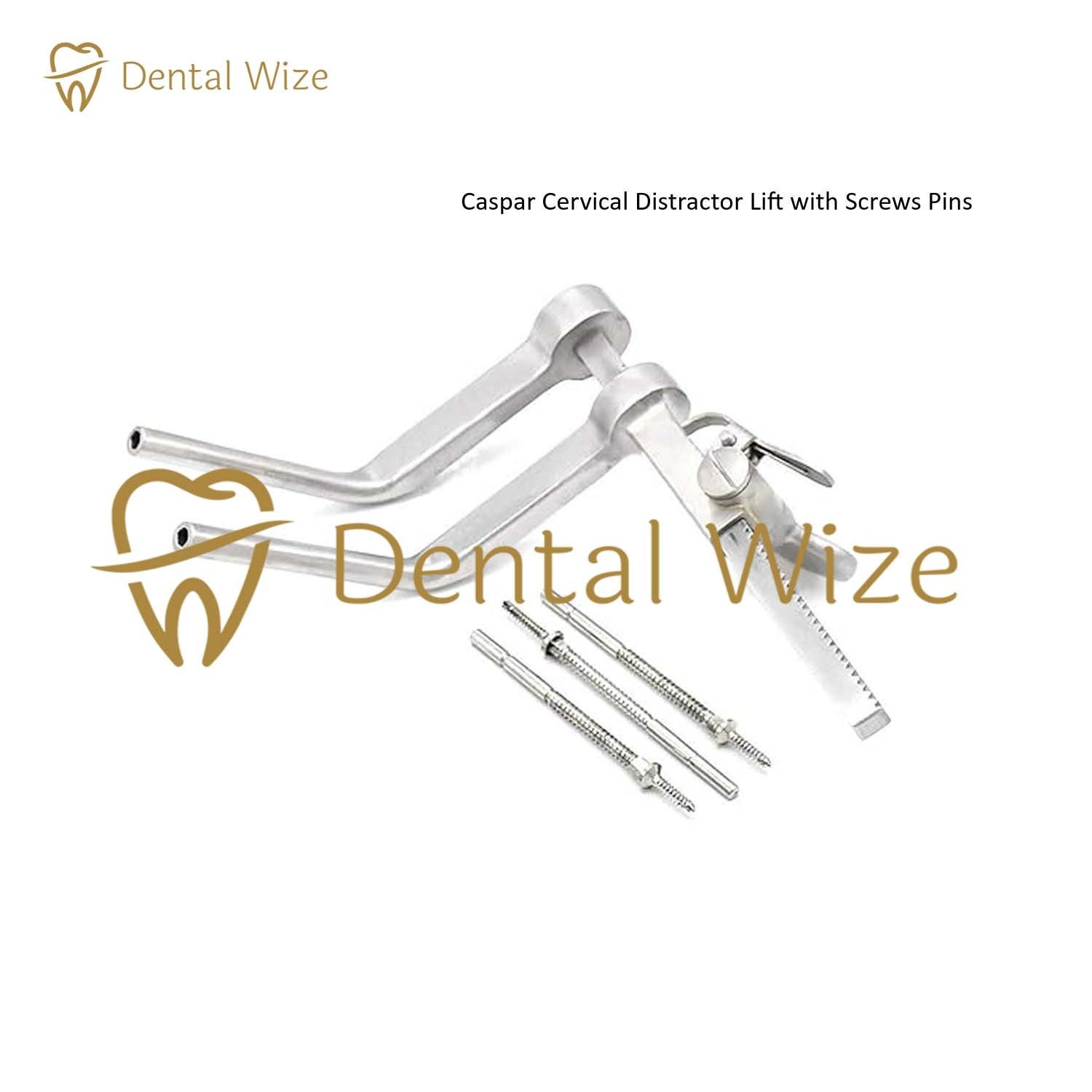 Caspar Cervical Distractor Set with Screws – Spine Surgery Instrument